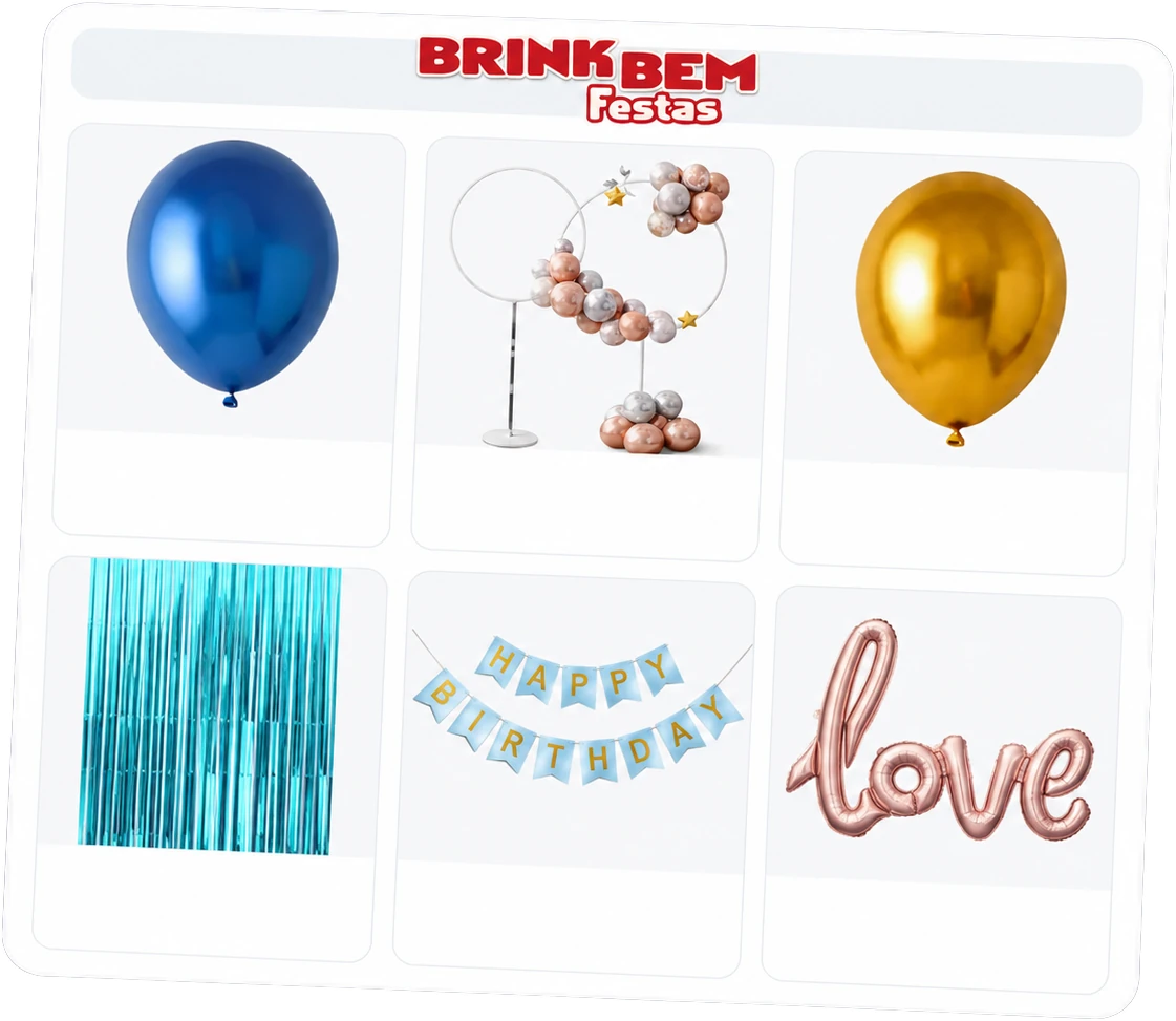 Prévia do catálogo Brink Bem com produtos para festas